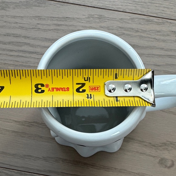 White Ghost Stoneware Mug - Picture 3 of 12